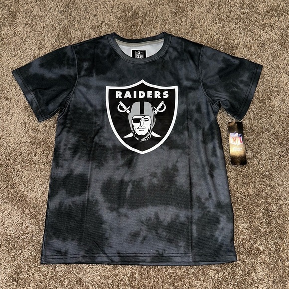 NWT LAS VEGAS RAIDERS JERSEY TEE - Picture 1 of 5